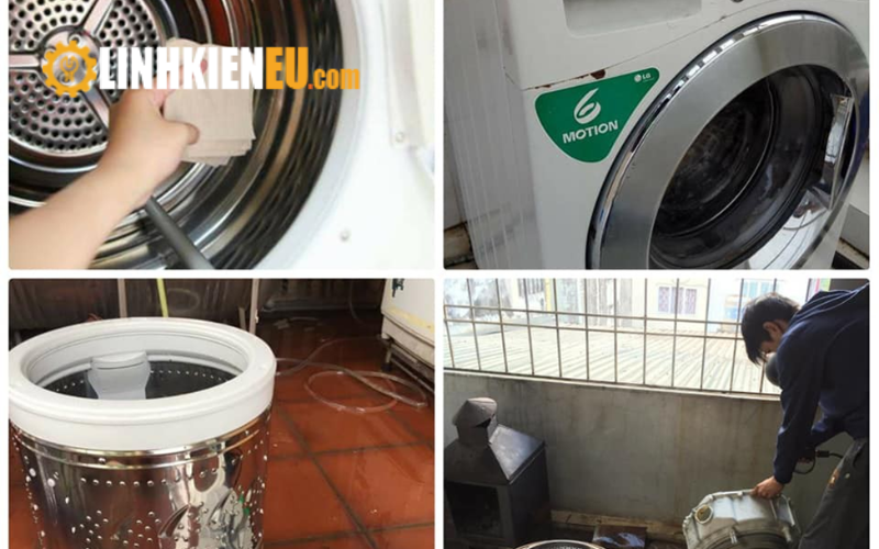 dịch vụ sửa chữa máy giặt - sấy 