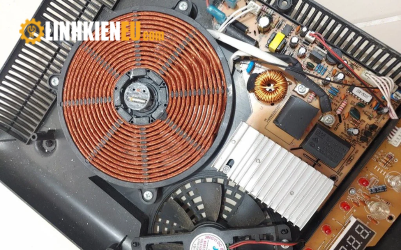 thay cảm biến nhiệt bếp từ 
