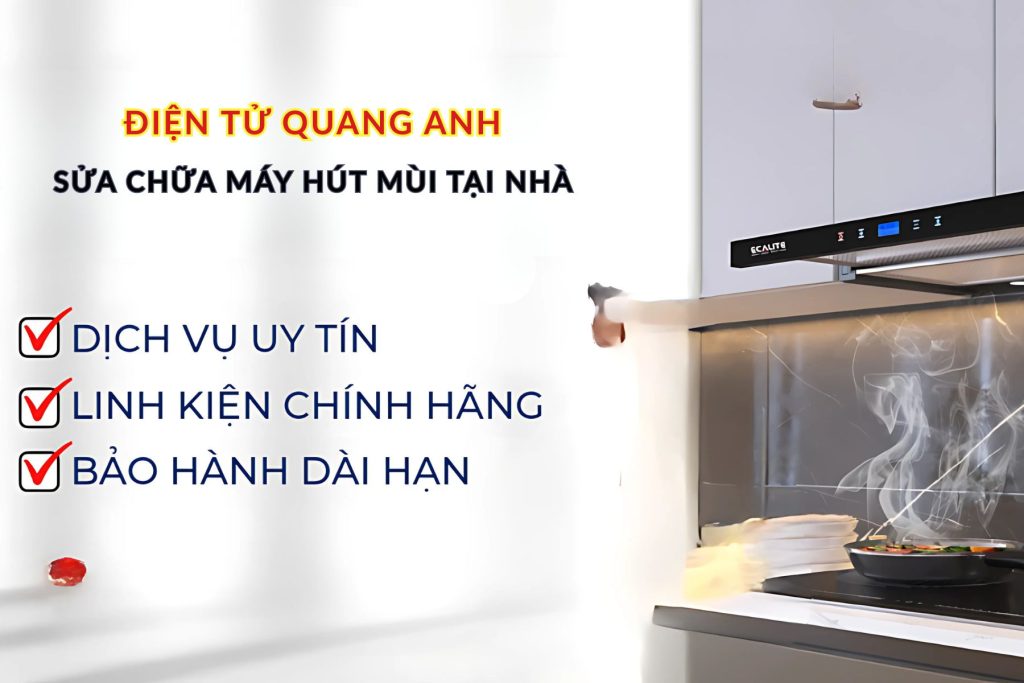 sửa chữa máy hút mùi